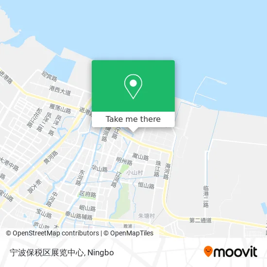 宁波保税区展览中心 map