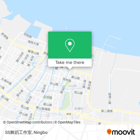 SS舞蹈工作室 map