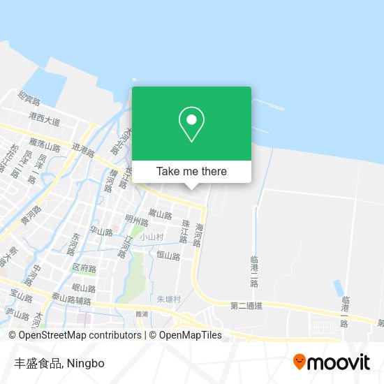 丰盛食品 map