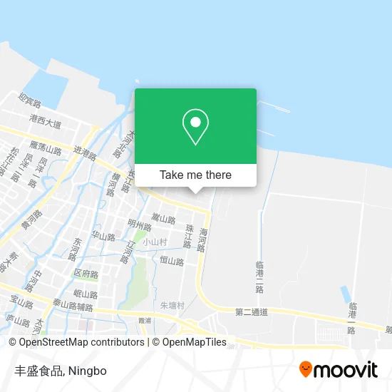 丰盛食品 map