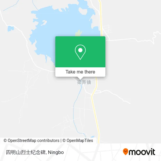 四明山烈士纪念碑 map