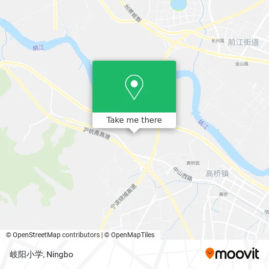 岐阳小学 map