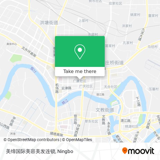 美缔国际美容美发连锁 map