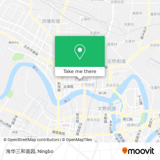 海华三和嘉园 map