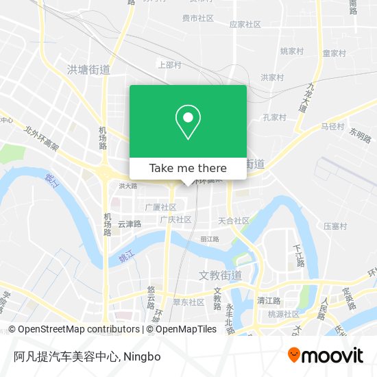 阿凡提汽车美容中心 map