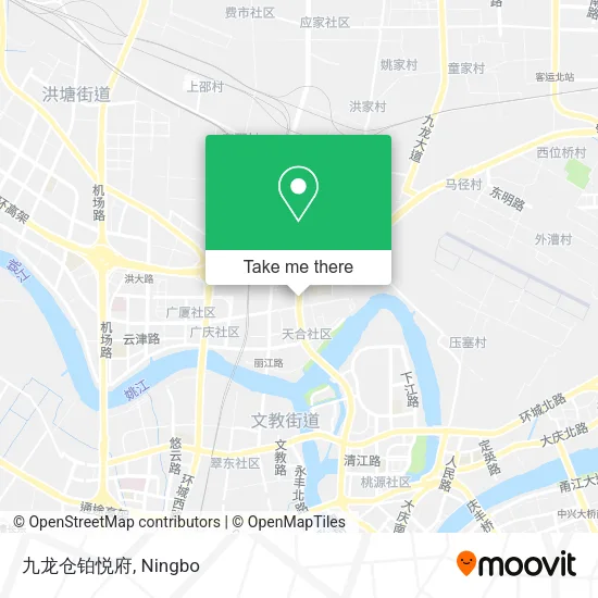 九龙仓铂悦府 map