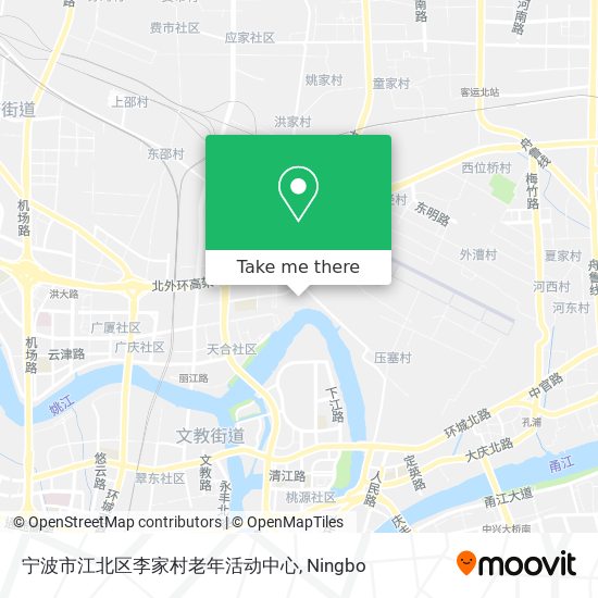 宁波市江北区李家村老年活动中心 map