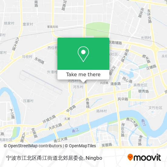宁波市江北区甬江街道北郊居委会 map