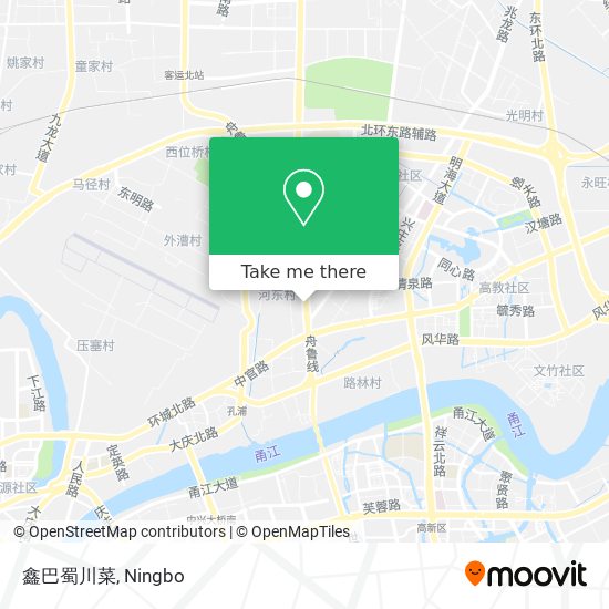 鑫巴蜀川菜 map