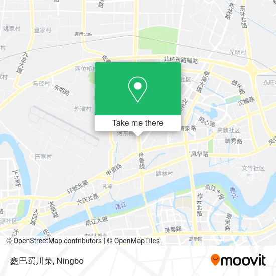 鑫巴蜀川菜 map