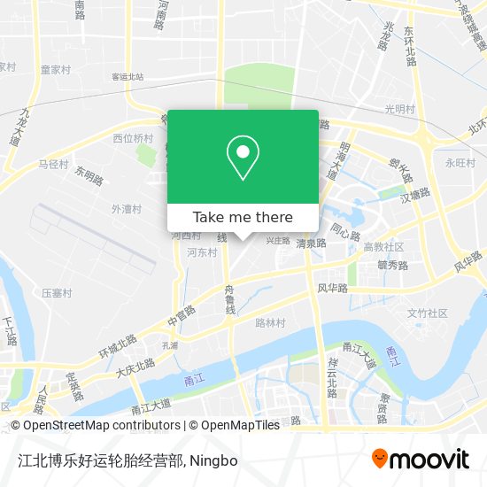 江北博乐好运轮胎经营部 map