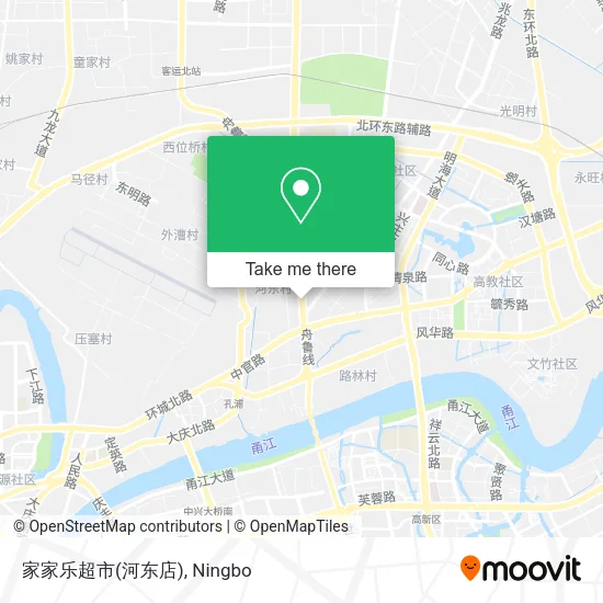 家家乐超市(河东店) map