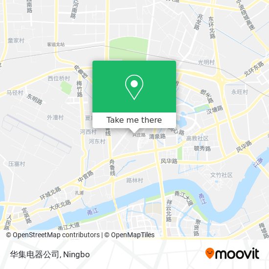 华集电器公司 map