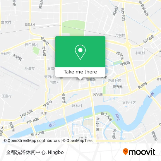 金都洗浴休闲中心 map