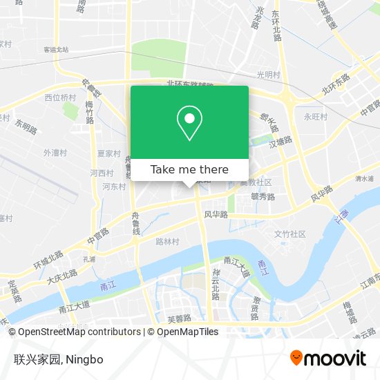 联兴家园 map