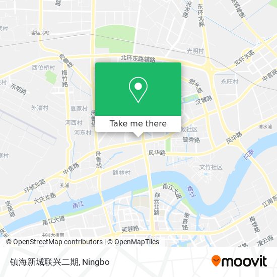 镇海新城联兴二期 map