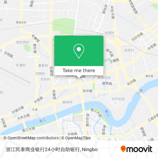 浙江民泰商业银行24小时自助银行 map