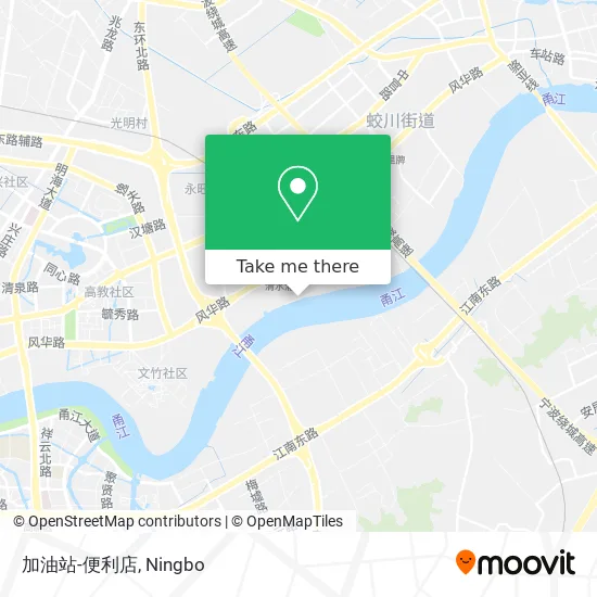 加油站-便利店 map