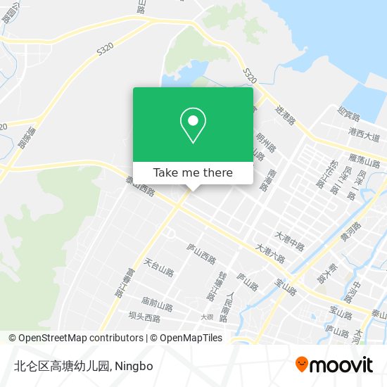 北仑区高塘幼儿园 map