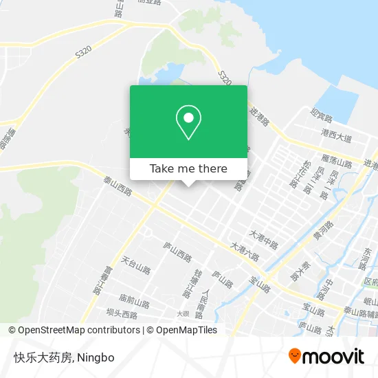 快乐大药房 map