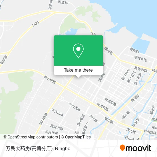 万民大药房(高塘分店) map