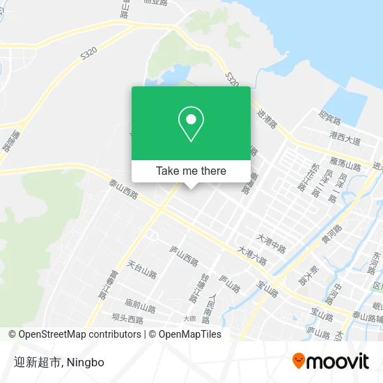 迎新超市 map
