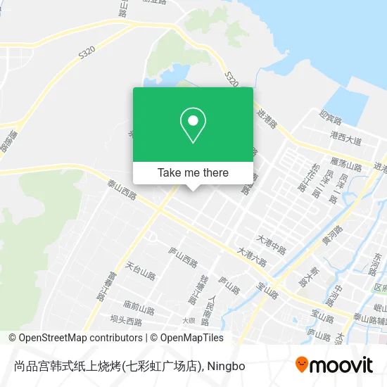尚品宫韩式纸上烧烤(七彩虹广场店) map