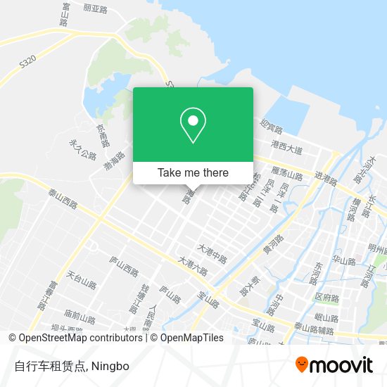 自行车租赁点 map