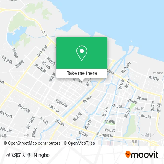 检察院大楼 map
