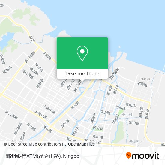 鄞州银行ATM(昆仑山路) map