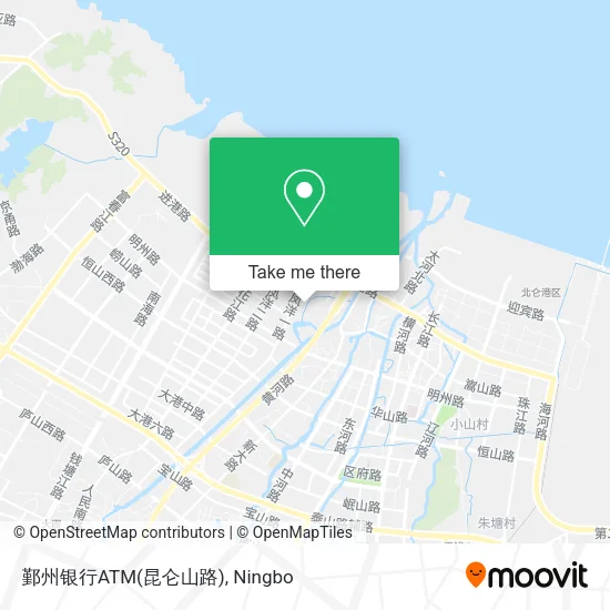 鄞州银行ATM(昆仑山路) map