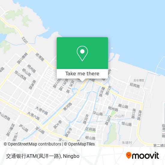 交通银行ATM(凤洋一路) map