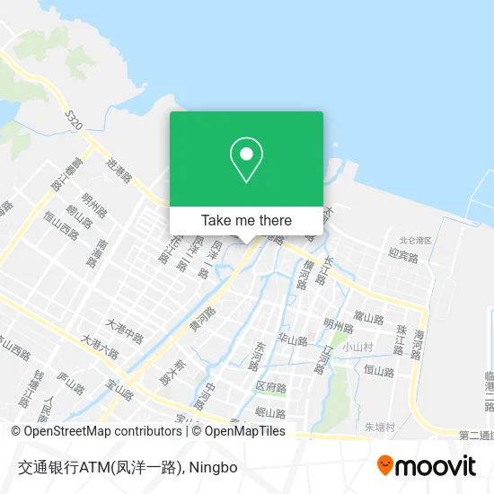 交通银行ATM(凤洋一路) map