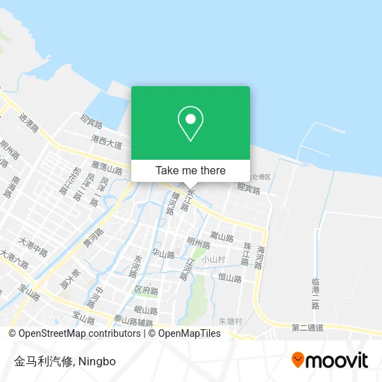 金马利汽修 map