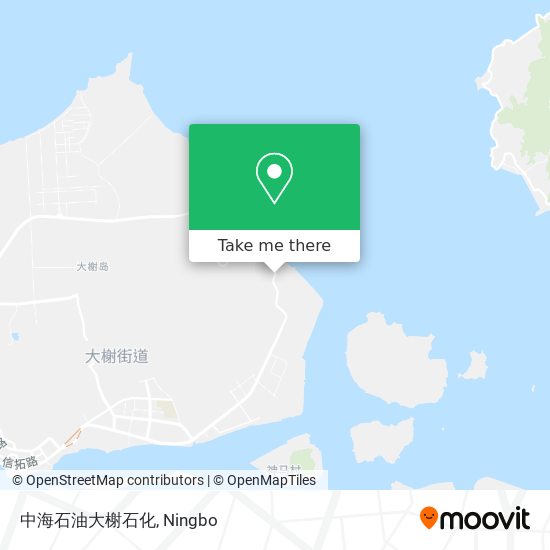 中海石油大榭石化 map