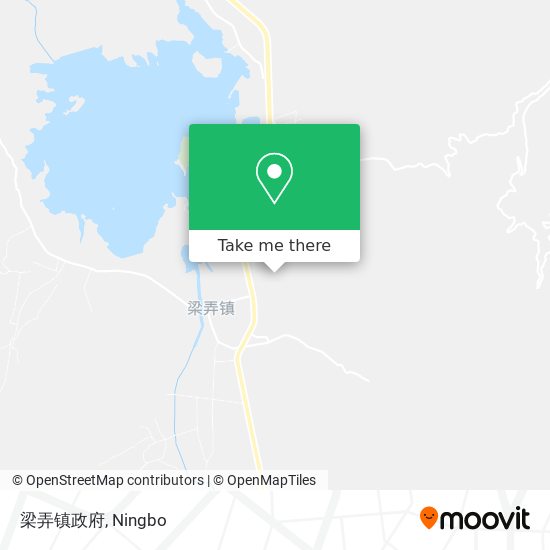 梁弄镇政府 map