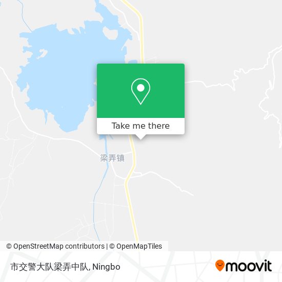 市交警大队梁弄中队 map