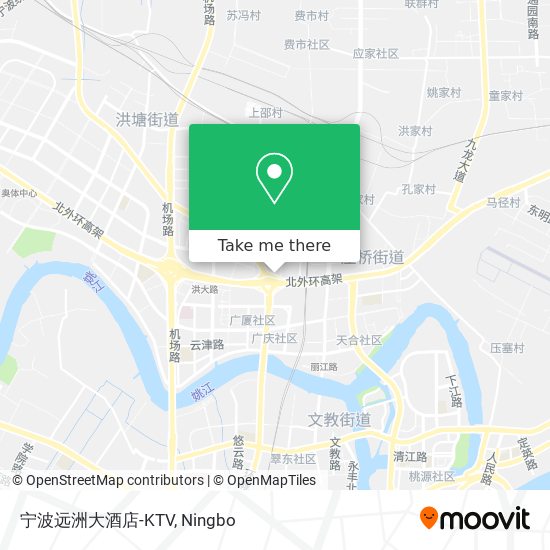 宁波远洲大酒店-KTV map