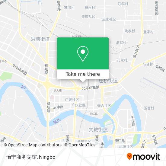 怡宁商务宾馆 map