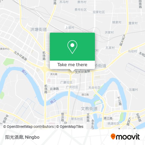 阳光酒廊 map