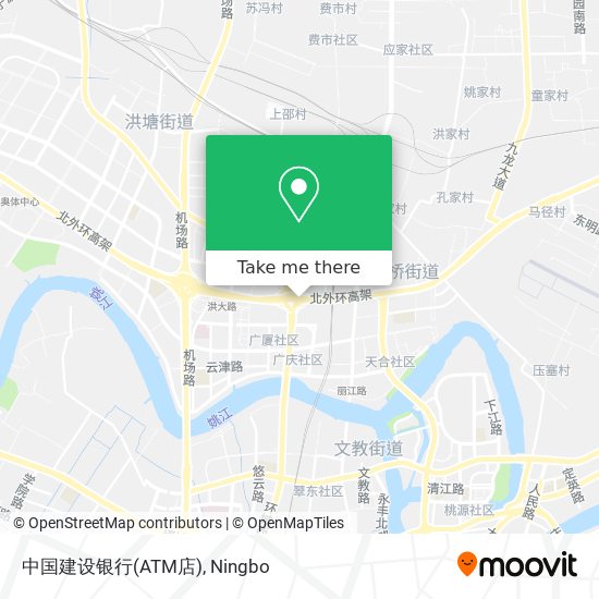 中国建设银行(ATM店) map