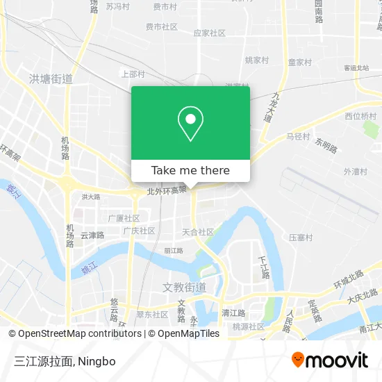 三江源拉面 map