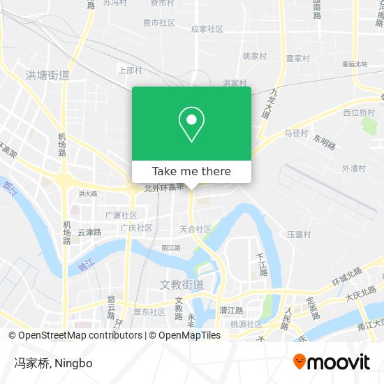 冯家桥 map