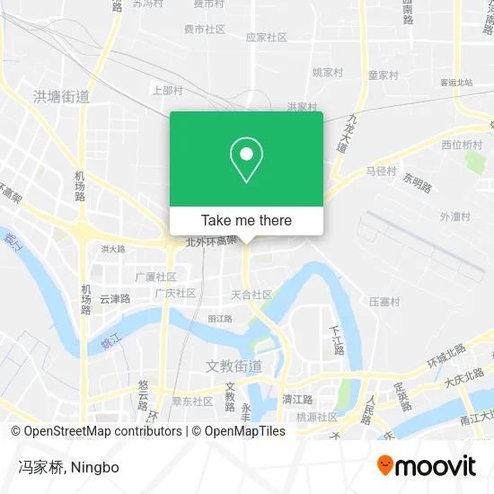 冯家桥 map