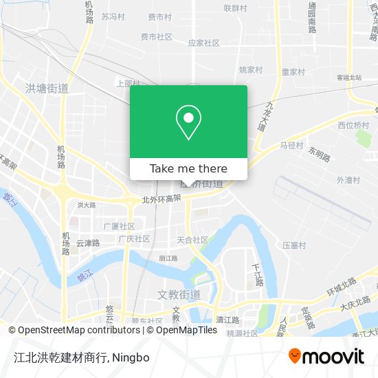 江北洪乾建材商行 map
