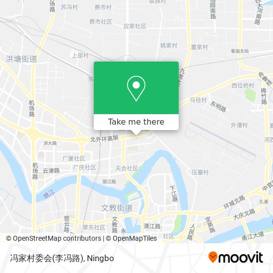 冯家村委会(李冯路) map