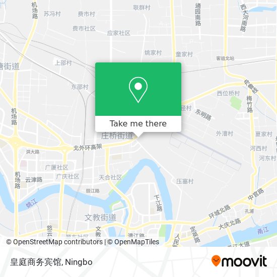 皇庭商务宾馆 map