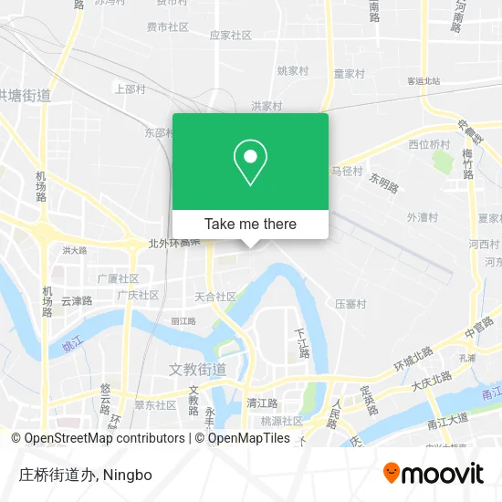 庄桥街道办 map