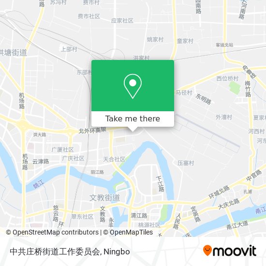 中共庄桥街道工作委员会 map