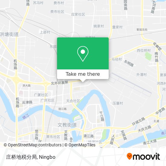 庄桥地税分局 map